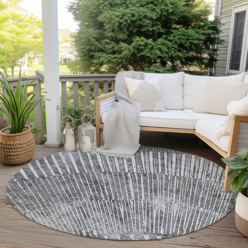 Tapis intérieur / extérieur Altair, Rond 8 pi