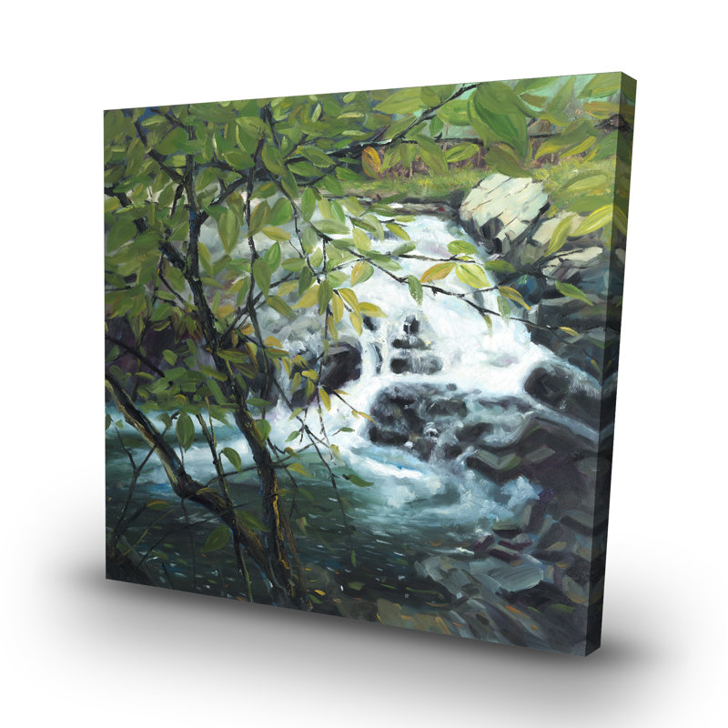 Peaceful fall - 32"x32" art on canvas