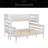 Wood Twin XL Over Queen Bunk Bed With Ladder-1429996972