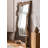 Wabi-Sabi Style Irregularly-Shaped Pine Wood Frame Full-Length Mirror-13998778