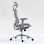 Chaise de bureau haut dossier en filet: 8360HW-GR