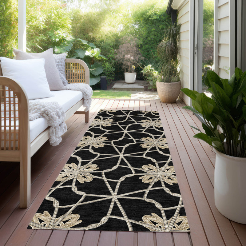  Chayden Area Rug with Non-Slip Backing, Runner 2'3" x 7'6"