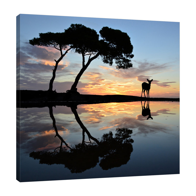 Life Is Beautiful by Dominic Liam - Wrapped Canvas Print, 30cm H x 30cm W x 4cm D
