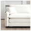 Canapé modulaire en L beige avec repose-pieds 2 places pour petits espaces de vie-58904383-58904386