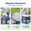 Table d'appoint extérieure 17 po 2 niveaux-870705048