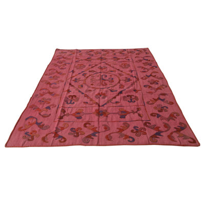 Tapis rose 5x8 Potts