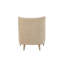 Fauteuil d'appoint à dossier haut