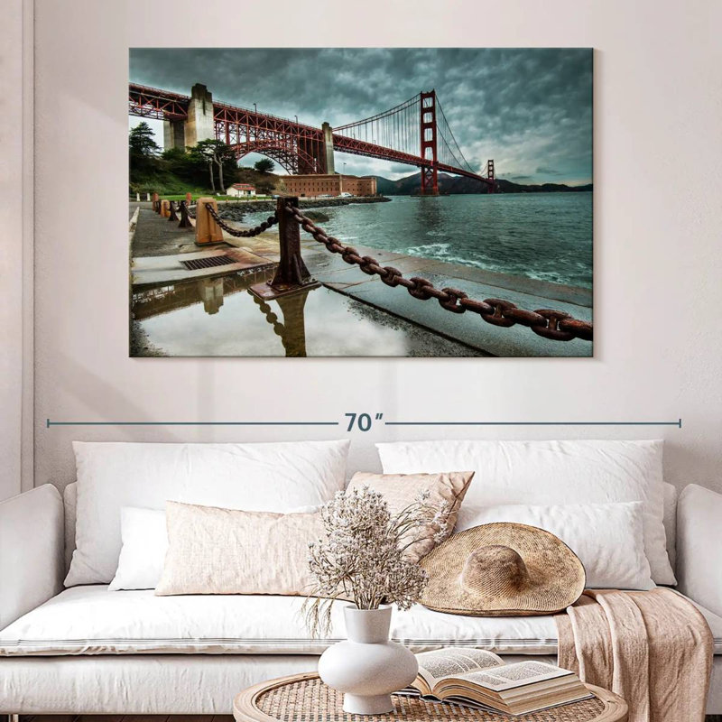 Pont Lynache Golden Gate, H 34 po x l 51 po