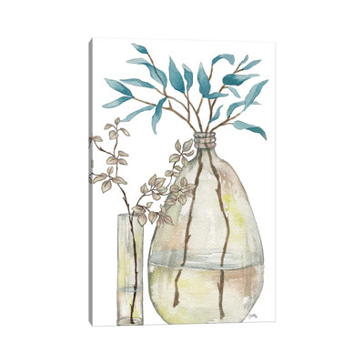 " Serenity Accents I " by Elizabeth Medley Painting Print