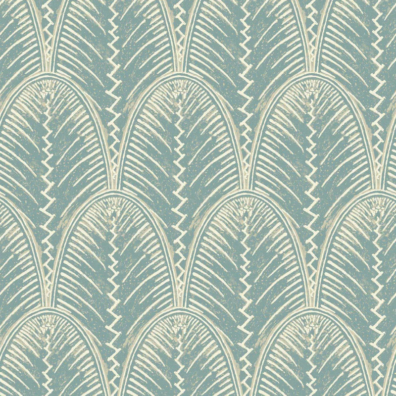 Fountain Fan - Wallpaper, Ocean Spray, Premium Paper, Non-Pasted