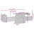 Vidaxl Garden Sofa Set Beige, Cream White