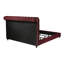 Lit double tapissier 57 po rouge vin-1367864734