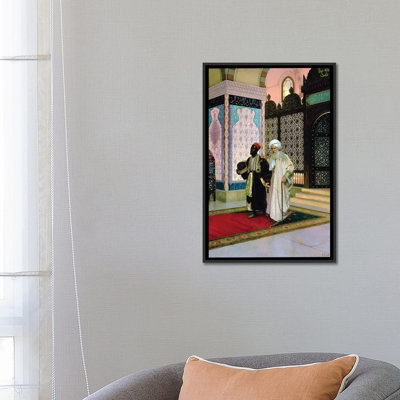 After Prayers At The Mosque by Rudolphe Ernst - Gallery-Wrapped Canvas Giclée