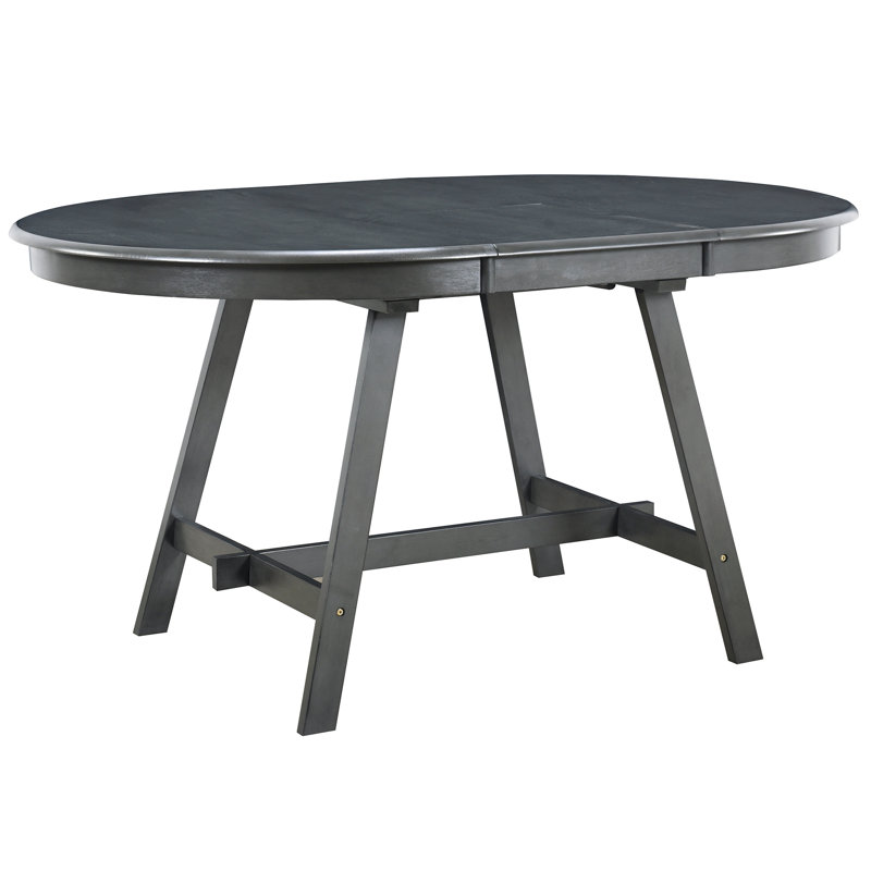 Table de salle à manger en bois, Gris