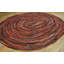 Antique Braided American Allover Multi 1935 Rug