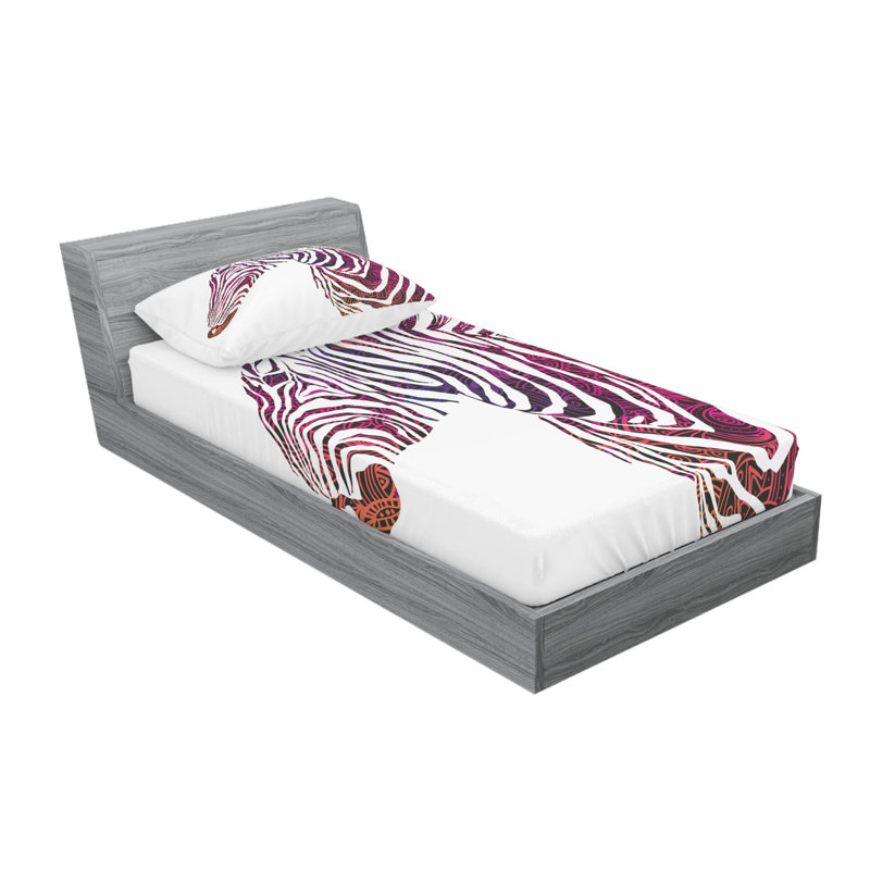Microfiber Sheet Set, Twin XL Sheet Set with Fitted Sheet