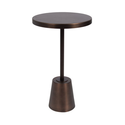 Searles Round Metal Side Table