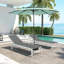 Parasol de patio extérieur en métal à 3 niveaux-1709986093