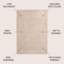 Tapis blanc / or Wolcott-2058905214