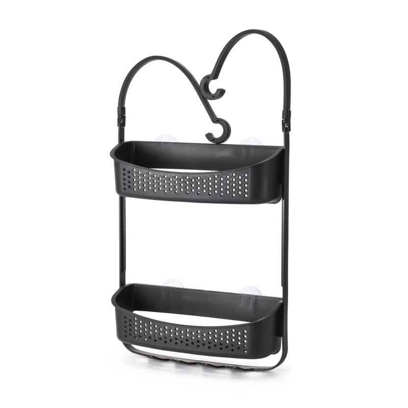 Blue Canyon Hanging Shower Caddy, Black