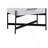 2 Drawer Nightstand - White (USB Type C)
