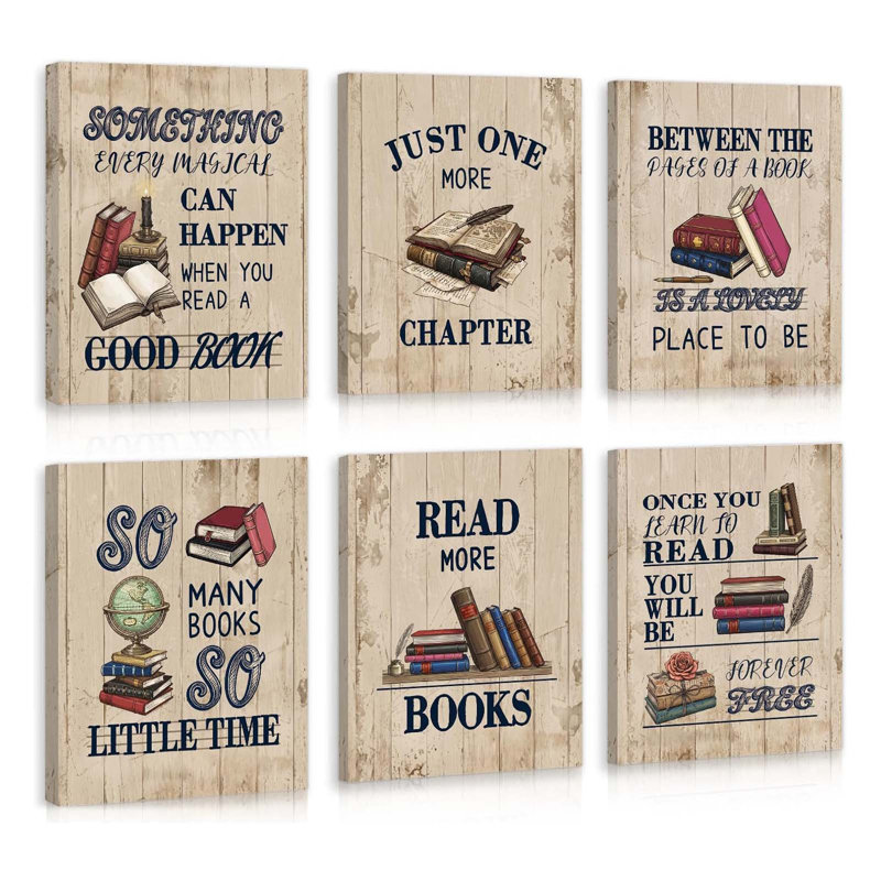 6 Piece Wrapped Canvas Print