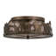 Running Horses 3 - Light Flush Mount