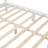 Size Wood Platform Bed Frame,Retro Style Platform Bed With Wooden Slat Support