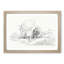 Sketch of Two Goats by Jean Bernard - Picture Frame Drawing Print-55619157-55619158