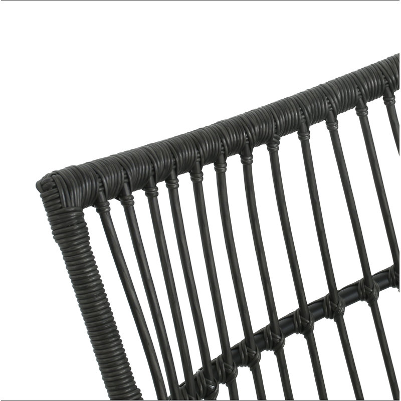 CHAISE ELAINE, Gris, Noir