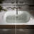 Iron Plains Metal Rectangle Dual Mount Bathroom Sink with Overflow-36664563