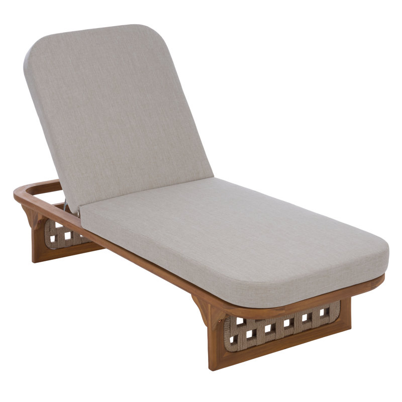 Chaise longue Jordan, Taupe