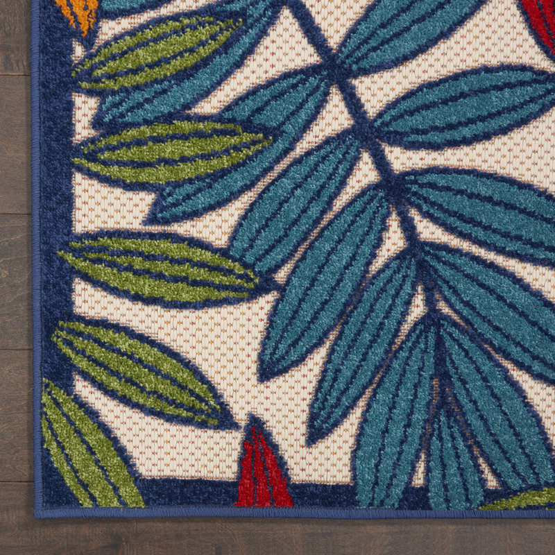 Eaglin Floral Indoor Rug, Runner 2'3" x 8'