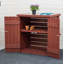 Wayfair Basics™ 84cm W 250L Water Resistant Solid Wood Deck Box in Tulip Red