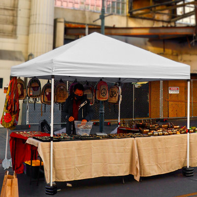 120 Ft. W x 120 Ft. D Steel Pop-Up Canopy