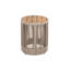 Table d'appoint d'extérieur ronde en bois massif avec base en corde pour balcon de jardin-959861255