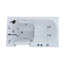 Baignoire de tourbillon 52,8 po x 30 po Ashton-23011814-23011816