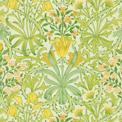 Woodland Weeds Wallpaper