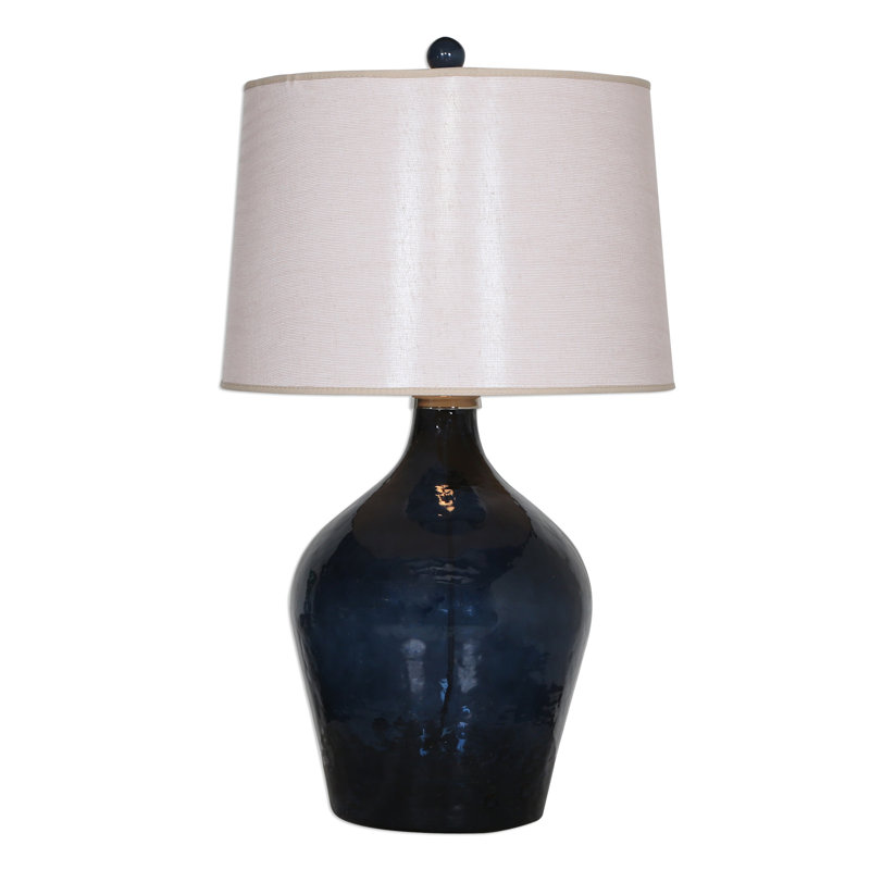 Lampe de table 31" en verre Carnes