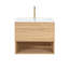 Ensemble de meuble-lavabo mural moderne 24 po et 30 po avec lavabos de comptoir et tiroirs à fermeture en douceur avec rangement ouvert-1134336809-1134336814