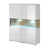 White Glossy/San Remo Oak is out of stock selected