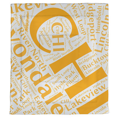 Modern & Contemporary Polyester Box Stitch Comforter