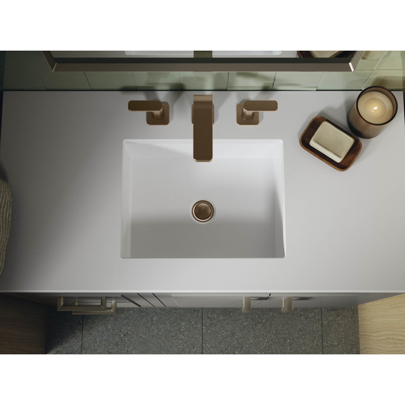 Verticyl 16-1/2 Rectangular Undermount Bathroom Sink