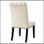  Ensemble de 2 chaises d'appoint capitonnées-1214895520