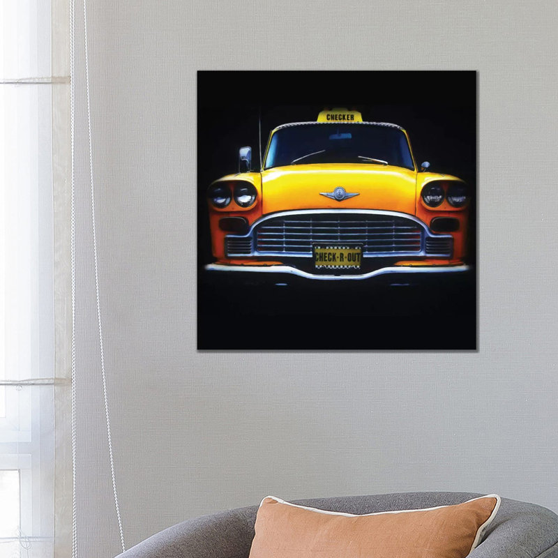 Check R Out - Wrapped Canvas Print, 66.04 cm H x 66.04 cm W x 3.175 cm D