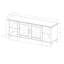 Barrington Unfinished TV Stand for TVs up to 60"-412562782