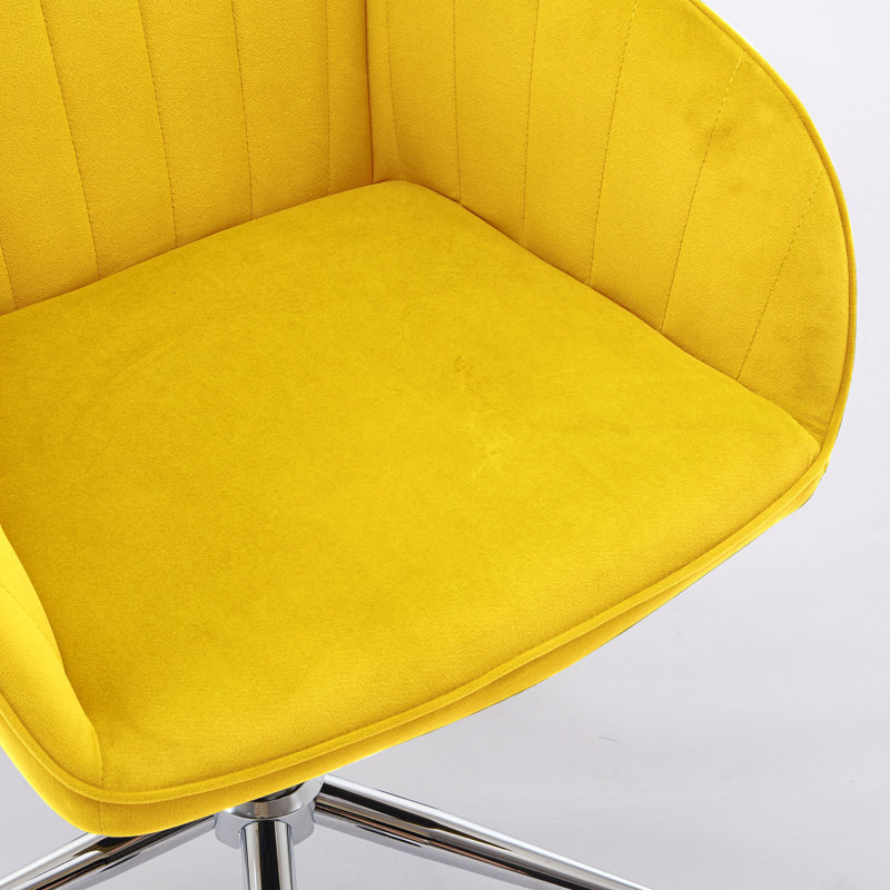 Office Chair, Bright Yellow