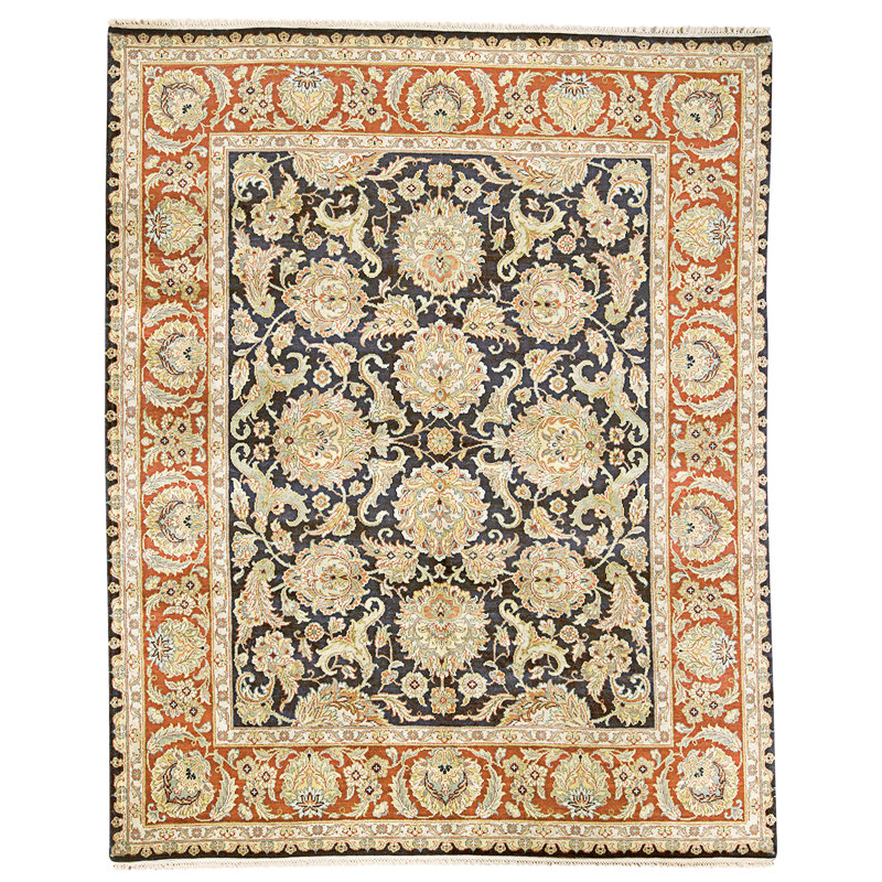 One-of-a-Kind 7'9" X 9'11" Hand Knotted Area Rug