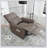 270° Power Swivel Rocker Recliner Chair, Electric Glider Reclining Sofa with USB Ports-1327723199