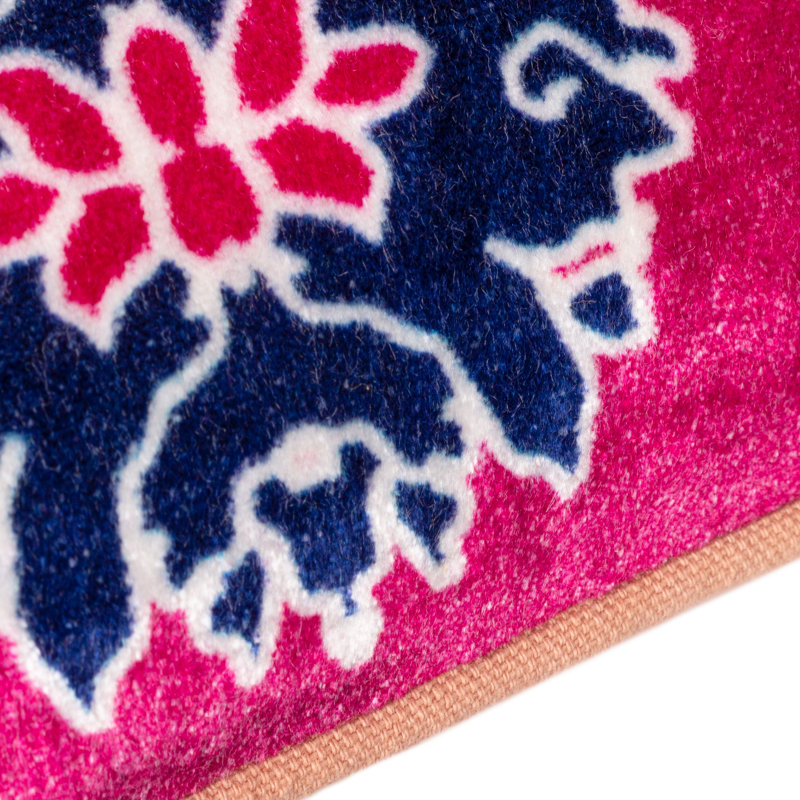 Pink Rectangular Throw Cushion